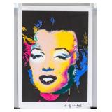 American Mixed Media on Paper Signed Andy Warhol