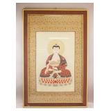Chinese Framed Embroidery on Silk Panel