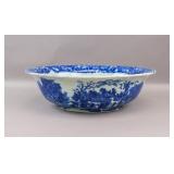British Victoria Blue & White Porcelain Bowl