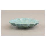 Chinese Song Style Ru Ware Porcelain Lobed Plate