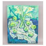 Canadian Oil on Canvas Signed Maggie