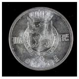 1951 Belgium 100 Francs Coin