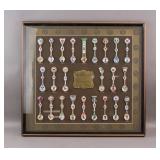 1988 Seoul Olympics Spoons Collection Limited COA