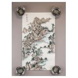 Chinese WC on Paper Signed Liang Shiyu w/ Seal