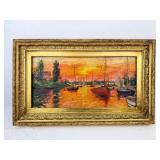 OOC Signed Claude Monet Bernheim Jeune & C