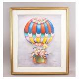 Italian Oil on Canvas Signed Joyce Roybal