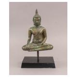 Chinese Bronze Carved Buddha Sculpture