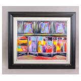 Japanese Oil on Canvas Signed Kouhei Hayashi