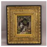 Dutch Oil on Panel Attr. Henriette Ronner-Knip