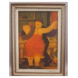 OOC Attr. Fernando Botero Fine Art Galleries