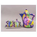 Vintage Muzeum Hand-painted Porcelain Tea Set