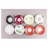 Vintage British Porcelain Plates 8pc