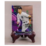 2021 Topps Finest Yankees Aaron Judge Card