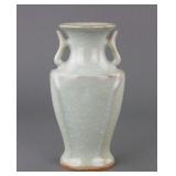 Chinese Song Style Guan Ware Porcelain Vase