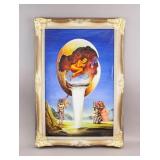 OOC Signed Salvador Dali Guggenheim 