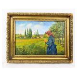 OOC Signed Camille Pissarro E.J.Van Wisselingh