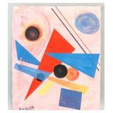 Oil on Canvas Signed Wassily Kandinsky