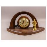 Canadian Wooden Electrical Mantle Clock