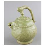 Chinese Celadon Porcelain Inverted Ewer