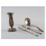 Vintage European Silver-plated Utensils 4pc