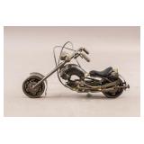 Antique Metal Mortor Cycle Model