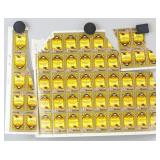 1983 CCCP Soviet Union Stamp Sheet