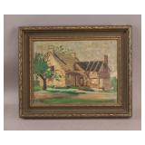 Canadian Oil on Board Signed A. M. Pattison 