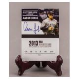 2013 Aaron Judge Rookie Facsimile Auto Card