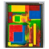 American Oil on Canvas Signed Hans Hofmann
