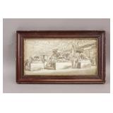 17c Old Pencil on Paper Crystal Palace