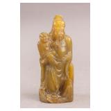 Chinese Shoushan Stone Carved Sculpture