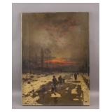 OOC Signed L.Peillien '82 Ludwig Munthe Style