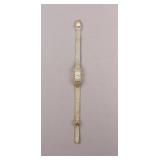 Vintage Longines 10k Gold-plated Gemstone Watch