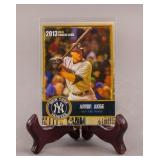 2013 Aaron Judge Rookie Gems Card