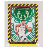 2023 Panini Giannis Antetokounmpo Jersey Card