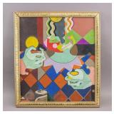 OOC Signed '1918 Emilio Pettoruti Van Riel Galeria