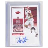 2016 Panini Contenders Jonathan Williams Auto Card