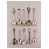 Vintage Silver-plated Teaspoons 10pc