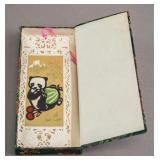 Chinese Bookmark Set of Cut out Pandas