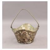 Vintage Department 56 Brass Basket