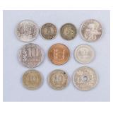1950s - 80s Assorted Vintage Coins