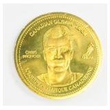 2002 Chris Pronger Olympic Team Canadian Coin