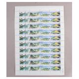 1994 China Landscape Stamp Sheet
