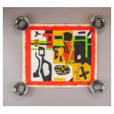 American Oil on Canvas Signed Stuart Davis