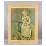 Spanish Giclee on Board Style of Picasso