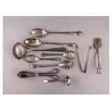 Vintage Silverplated Serving Utensils 10pc