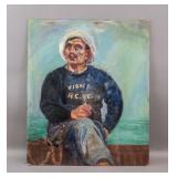 Oil on Panel Style of Vincent van Gogh Unsigned