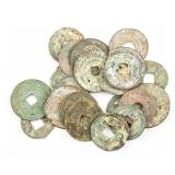 Lot of 20 Antique Chinese Copper Coins