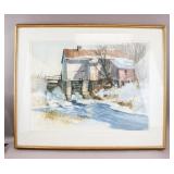 Canadian Watercolor on Paper Signed John Joy 