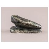 Vintage Soapstone Carving Signed Peter